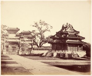 [A Nagy Császári Palota, Peking] alkotó: Felice Beato