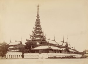 A Mandalay-palota (az Univerzum központja) alkotó: Felice Beato