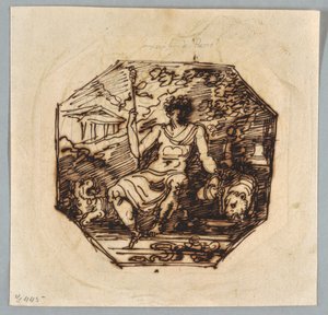 Bacchus alkotó: Felice Giani