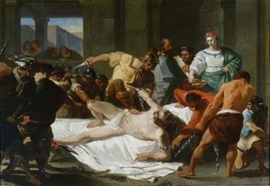 Delila árulása és Sámsonok bebörtönzése a filiszteusok által, 1784