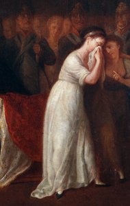 A nő, mint a családon belüli anya státuszát szabályozó törvény, alacsonyabb rendű, mint a férjé. A Polgári Törvénykönyv vagy Bonaparte Napóleon törvénykönyvének 1804.03.21-i kihirdetésének részlete (festmény