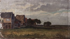 Táj Svédországban alkotó: Félicien Rops