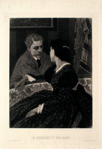 Egy úr és egy hölgy alkotó: Félicien Rops