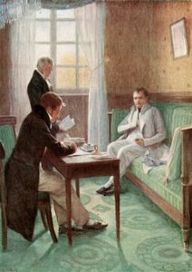 Napóleon Szent Ilonában alkotó: Felicien baron de Myrbach-Rheinfeld