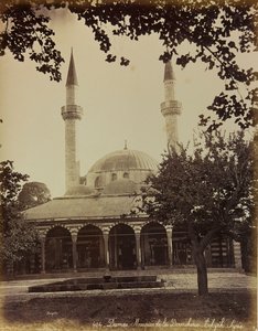 „Damas és Baalbek” album: Damaszkusz mecsete alkotó: Félix Bonfils