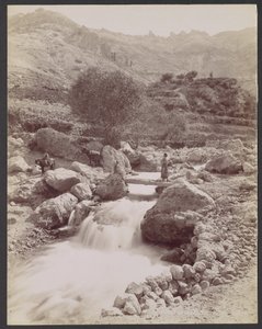 A Kadisha folyása, Libanon-hegy alkotó: Félix Bonfils