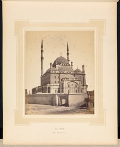 Egyiptom: Mohamed Ali mecsete, Kairó alkotó: Félix Bonfils