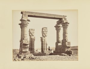 Núbia. Kerdasêh temploma, Egyiptom alkotó: Félix Bonfils