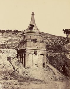 Absalom sírja - Jeruzsálem alkotó: Félix Bonfils