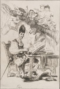 Don Quijote, 1860 alkotó: Felix Bracquemond