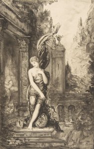 A férfi, aki a szerencsét kergeti, és aki az ágyában várja őt, 1886.
