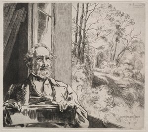 Meyer-Heine, c. 1872 alkotó: Felix Bracquemond
