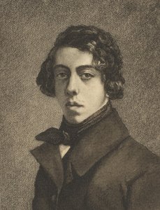 Théodore Chassériau portréja, 1893. alkotó: Felix Bracquemond