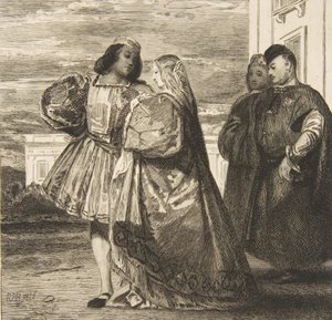 Velencei sétány Velencei sétány, 1863. alkotó: Felix Bracquemond