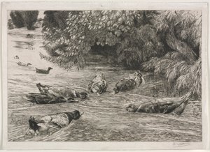 A kérdőjel c. 1865. alkotó: Felix Bracquemond