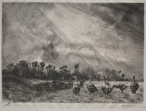 A Viharfelhő alkotó: Felix Bracquemond