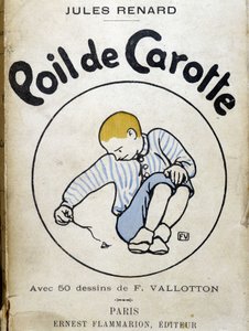 Borító „Carrot Head”, Jules Renard Paris, Ernest Flammarion (könyvborító) alkotó: Felix Edouard Vallotton
