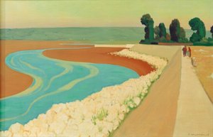 Honfleur gát alkotó: Felix Edouard Vallotton