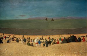 Honfleur strandja alkotó: Felix Edouard Vallotton