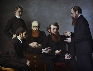 Az öt festő Öt festő: Félix Vallotton, Pierre Bonnard, Édouard Vuillard... 1902-1903. alkotó: Felix Edouard Vallotton
