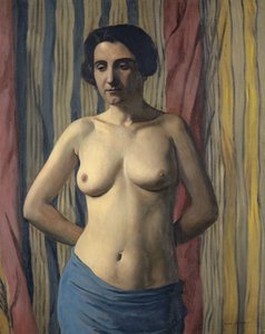 Akt kék pánttal, 1922. alkotó: Felix Edouard Vallotton