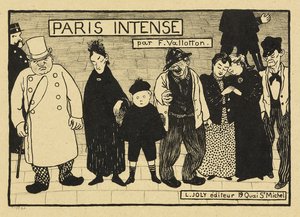 Intenzív Párizs, 1893-94 alkotó: Felix Edouard Vallotton