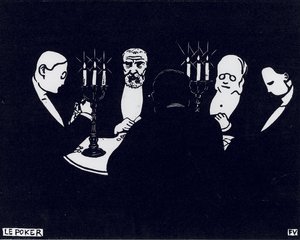 Póker, 1896 alkotó: Felix Edouard Vallotton