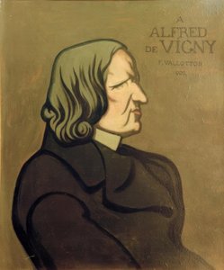 Vigny portréja, dekoratív festmény alkotó: Felix Edouard Vallotton