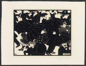 Eső alkotó: Felix Edouard Vallotton