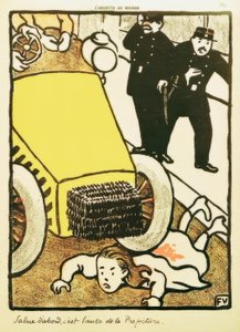 Köszönj, ez a prefektúra autója! alkotó: Felix Edouard Vallotton