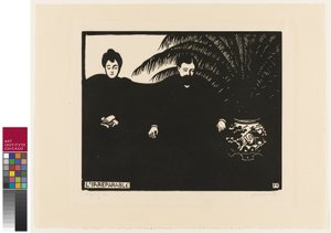 A jóvátehetetlen, 1898-as „Intimációk” című lemeze alkotó: Felix Edouard Vallotton