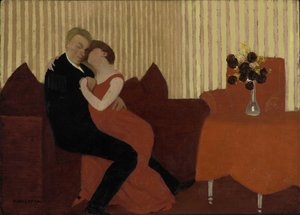A hazugság A hazugság, 1897. alkotó: Felix Edouard Vallotton
