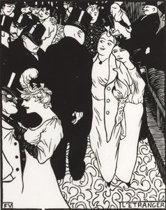Az idegen, 1894 alkotó: Felix Edouard Vallotton