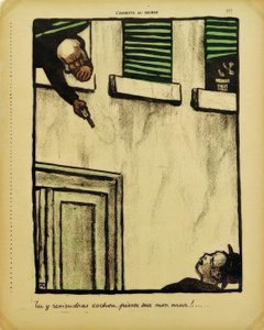 Visszajössz, disznó, pisi a falamon alkotó: Felix Edouard Vallotton