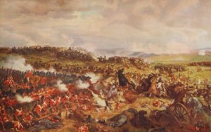 A francia Cuirassiers vádja Waterlooban, 1874, 1915