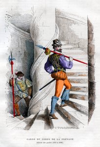 Őrségi tiszt, Garde du corps de la prévoté 1574-1589 1882-1884
