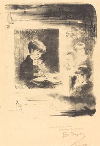 Gyermekrajz Gyermekrajz, 1894. alkotó: Felix Hilaire Buhot