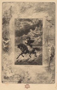 Ryno et Hermangarde Ryno és Hermangarde, 1847-1898. alkotó: Felix Hilaire Buhot