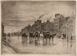 Egy téli reggel a Quai de l