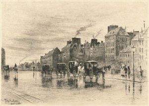 Téli reggel a Quai de l
