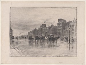 Téli reggel a Quai de l