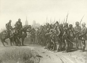 Henrik király első része IV. IV. felvonás, II. jelenet (mélynyomás) alkotó: Felix Octavius Carr Darley