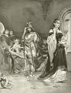 Hamlet. IV. felvonás, V. jelenet (mélynyomás) alkotó: Felix Octavius Carr Darley