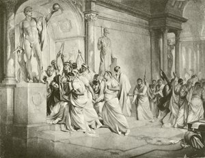 Julius Caesar. III. felvonás – I. jelenet (mélynyomás) alkotó: Felix Octavius Carr Darley