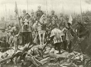 V. Henrik király IV. felvonás, VII. jelenet (mélynyomás)