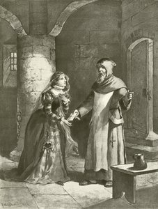 Mérés mértékért. IV. felvonás, III. jelenet (mélynyomás) alkotó: Felix Octavius Carr Darley