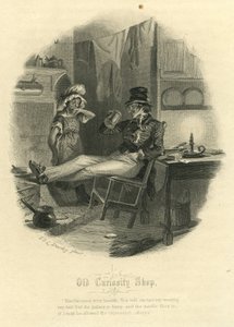 Old Curiosity Shop – A Marchioness és Mr Swiveller alkotó: Felix Octavius Carr Darley