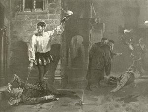 Othello. V. felvonás, I. jelenet (mélynyomás) alkotó: Felix Octavius Carr Darley