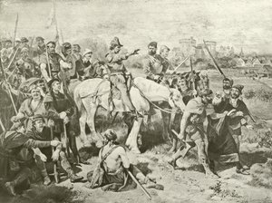Második rész VI. Henrik. IV. felvonás, VII. jelenet (metszet) alkotó: Felix Octavius Carr Darley