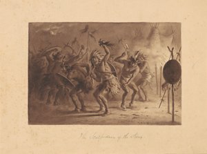 A sziúk skalp-tánca alkotó: Felix Octavius Carr Darley